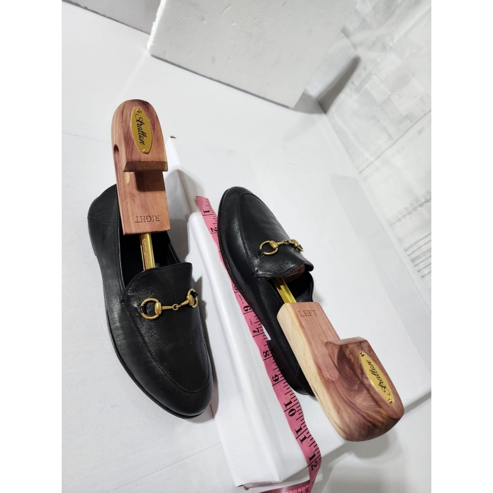 Gucci Horsebit Leather Loafers Black Size 37 - Picture 8 of 13